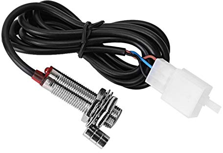 VIFERR Kilometerzähler Sensor Kabel mit 3 Magneten, Motorrad-Tacho-Sensorkabel für Digital Kilometerzähler Tachometer Motorrad Drehzahlmesser