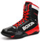 Boxschuhe Herren Wrestling Schuhe Jugendliche Muay Thai Kickboxen Sparring Boxers Trainers Kampfsport Schuhe Atmungsaktive Bodybuilding Boxen Stiefel36-46