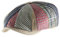 Alfonso D'Este - Flatcap, Schiebermütze, Newsboy Cap Kioto Multi - Size 60 cm - Patchwork