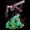 Jiumaocleu Kettensäge Mann Denji Figur Statue – 29 cm große Denji Figur Luminous Ver Modell, Anime Skulptur Handmade Collectible Desktop Dekoration Fans Weihnachten Geburtstag Geschenke