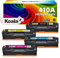 Koala Kompatibel Tonerkartusche als Ersatz HP 410A CF410A CF411A CF412A CF413A für Color Laserjet Pro MFP M477fdw M477fdn M477fnw M452dn M452nw M452dw M377dw ( Schwarz Cyan Gelb Magenta, 4er-Pack )
