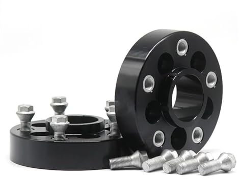 JUNOOS Für VW T5 T6 2 Stück 20/25/30/35/40/45/50mm PCD 5x120 CB 65mm Aluminium-Radabstandshalter-Adapter Auto Zubehör (Color : 2PCS 40mm)