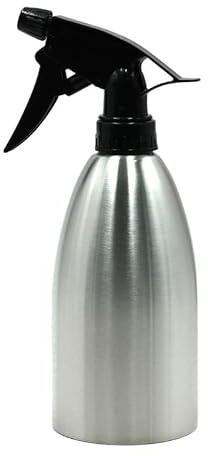OFFSCH Sprühflasche aus Edelstahl Edelstahl Olivenölsprüher 500ml Spritzflasche Für Gewürze Und Marinaden Hochtemperaturbeständige Sprühflasche Für Gartenarbeiten Und Grillbedarf Lebensmittelechte