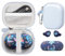 CaseSack Schutzhülle für iJoy Disney Lilo und Stitch Bluetooth-Ohrhörer (blau): Ohrhörerhülle, Halbharter Schutz, All-in-One-Organisation, Unterwegs, Unterwegs