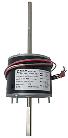 2-Speed RV Air Conditioner Motor Replaces Fasco D1092 1/3 HP 115V 1675 RPM 3.4 Amps Ref 7184-0156 7184-0432 1468-306