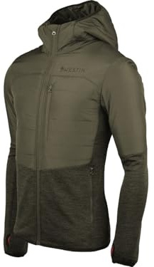 Westin Thermo Knit Jacket Beluga Green Fishing Jacket, Size: L
