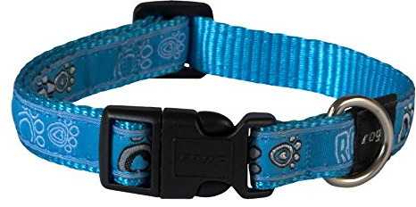 Rogz Scooter Hundehalsband Fancy Kleid, Medium, Violett Forest