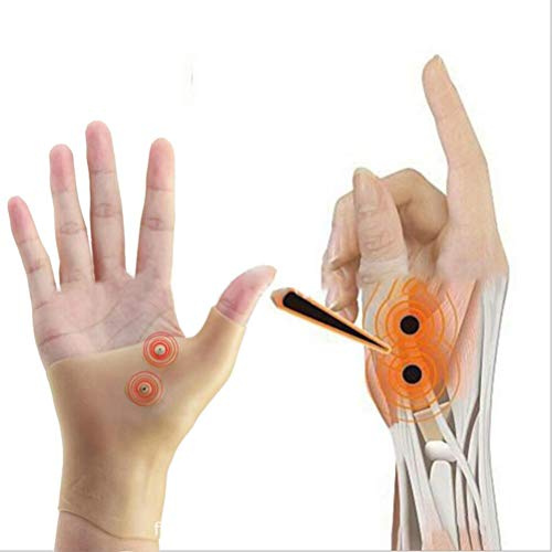 Laddup Arthritis-Handschuh, Magnettherapie Handschuhe, Gel-Handgelenk,für Daumen Arthritis, Karpaltunnel, Sehnenscheidenentzündung für Männer und Frauen