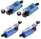 Interruttore di Limite,Qiundar 4 Pcs Interruttori di Finecorsa Meccanico Limit Switch CNC per AC 50Hz Tensione Nominale 380 V Voltaggio DC 220V(ME8104,ME8108)
