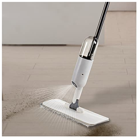 Mocio MOP spruzzo con panno a microfibra riutilizzabile bagnato e asciutto Panno a microfibratore a microfibrazione con impugnatura con 3 pastiglie Evitare la lavaggio della mano Strumento di pulizia