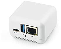 NanoPi NEO3-LTS Mini Router 64-bit Cortex A53 Rockchip RK3328 Single Board Computer mit Gbps Ethernet Port 1GB DDR4 RAM für IOT Smart Home Gateway Support FriendlyWrt Ubuntu (mit einzigartigem MAC)