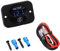 Greluma 1PC Voltímetro digital LED de 12V/24V DC,indicador de voltaje de montaje en panel impermeable,medidor de voltaje,probador de batería para coche,motocicleta marina,camión,caravana,ATV,UTV