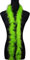 Grüne Federboa – 200 cm Kostüm-Accessoire, 1920er Jahre Burlesque Federn Boa für Junggesellinnenabschiede, Festivals, Partys, Halloween, Weihnachten