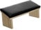 Milageto Nail Arm Rest Manicure Hand Rest Desk Premium Pad Manicure Tool Nail Hand Rest Pillow Accessory for Nail Techs Use Foot Feet, Black