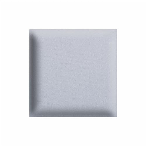 Wandpaneel 30x30 cm 3D gepolstert Blasses Flieder - zur einfachen Montage, aus Veloursstoff, mit weicher Füllung - Kopfteil für Schlafzimmer, Dekoration Wohnzimmer, Kleiderschrank, Wand Deko