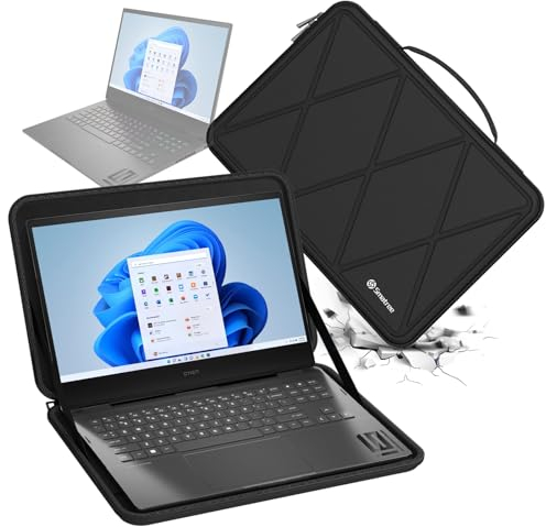 Smatree Hard Eva Schutzhülle Tasche Kompatibel für 16 Zoll HP Omen Transcend Laptop 16-U0097NR/16-u1047nr, für 16,1 Zoll HP Omen Transcend Gaming Laptop 16t-u100 Notebook Tasche (X8306)