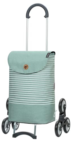 ANDERSEN Einkaufstrolley - Treppenst. Scala Sh. Tilde Mint 37 L einkaufen, hochwertig, modern, leichtgängig, Räder abnehmbar, Treppensteiger