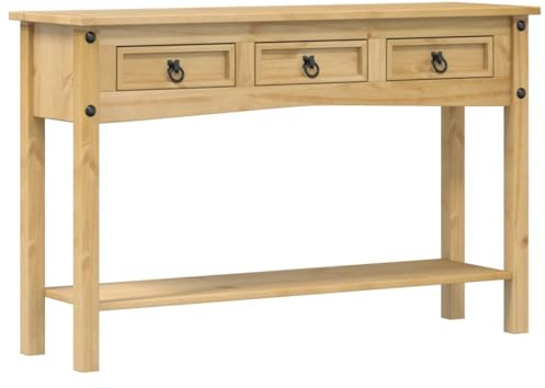 vidaXL Konsolentisch Corona 114x34,5x73 cm Massivholz Kiefer