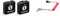 RØDE Wireless ME Système de Microphone sans Fil Ultra-Compact avec Microphones & SC7 - Câble de raccordement TRS à TRRS de 3,5 mm pour Rode VideoMic GO
