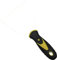 Batching Scraper Paint Tool - Chiffon épais - Outil de nettoyage multifonction en acier inoxydable - Couteau quart de lune (C, 20,5 x 10 x 2)