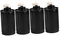 HYTROVE 4piezas Recarga De Combustible para Antorchas De Jardín Contenedor De Metal para Combustible Canister De Antorcha para Iluminación Exterior