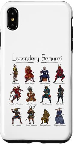 Hülle für iPhone XS Max Legendäre Samurai - Japanische Kampfkunst