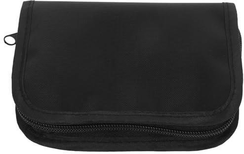 Blutzucker Tasche für Diabetes Blutzuckermessgerät, Reiseetui Schwarz | Polyester, Mehrere Fächer, Kompakt Organisiert, für Reise und Zuhause, Schützt Zubehör Ordentlich