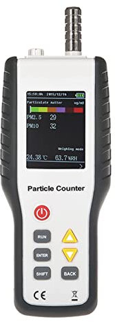 QZCX Air Quality Monitor Indoor, 9600 Particle Counter Air Quality Detector for Monitoring PM 2.5 Monitor,for Home Office