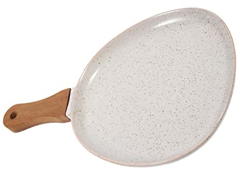 FONDOTIN Piatto da in con Vassoio per Design e Ristoranti Adatto per Dessert e Antipasti