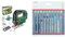 Bosch Home and Garden Cordless Jigsaw UniversalSaw 18V-100 (Without Battery, 18 Volt System, 15 pcs Jigsaw Blade Set Included) + 10-Piece Set Jigsaw Blades Set (for Wood and Metal, Accessories)