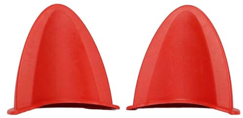 alloneslife 1 Paar Motorradkleberohr Ornament Helme Dekoration Helme Mode Helme Aufkleber Helme Accessoires