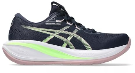 ASICS Gel-Cumulus 28 Laufschuhe Neutralschuh Damen dunkelblau - Midnight/Illuminate Green 37