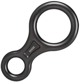TUXCAXI Plaque de gréement en Forme de 8 - Accessoires d'escalade offrant Une Force de Traction de 35 KN pour la Descente en Rappel et l'alpinisme. Plaque de