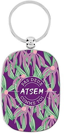 Porte-clés Opat Pas deux atsem - Derrière la porte