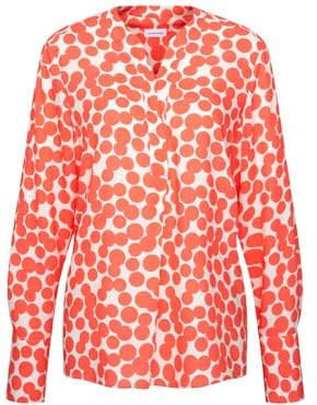 Seidensticker Damen Bluse - City Bluse - Tunika mit V-Ausschnitt - Regular Fit - Langarm - Uni - 100% Viskose