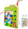 Tizund Russian Wooden Puzzle Square Toys, 3D Puzzle Montessori Spielzeug, 3-in-1 Holz Puzzle für Kinder, Puzzle Tetris Spiel, Holzpuzzle Tangram Lernspielzeug Geschenke für Jungen Mädchen
