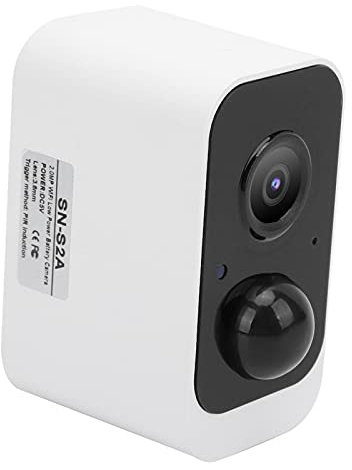 Home Security Camera Outdoor, WiFi Home SmartSurveillance Cameras, HD-Infrarot-, PIR-Bewegungserkennungsalarm, 2-Wege-Audio, mit Hotspot