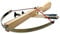 Jamso Design Historische Armbrust inkl. 3 Pfeile Holzarmbrust Ritterausstattung Outdoor Zielschießen