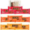 Fox's Rocky Bars Bundle With 3 Flavours Chocolate Caramel Orange, Biscuits Multipacks, x63 Biscuits Individually Wrapped with Indigo Leopard Recipe Card