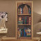 Türtapete 3D Türaufkleber Selbstklebend Türposter - Bücherregal Bücher Bücherregal 77 X 200 Cm - Türfolie Poster Pvc Abnehmbar Wasserdichte Door Stickers - Kinderzimmer Wohnzimmer Küche Sch -8W5T+D5E1