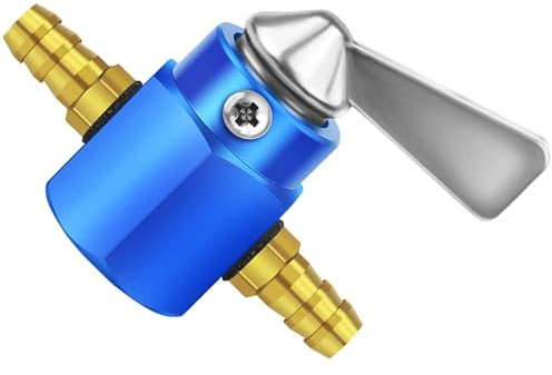 Bexdug Grifo de válvula de gasolina,Grifo de válvula de llave de purga | Accesorios para motocicletas,Generador de válvula a prueba de fugas, botón de válvula de llave de purga, reemplazo de fácil