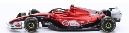 Ferrari SF-23 GP Las Vegas Carlos Sainz Nr 55 Stagione 2023 Formula 1 F1 - scala 1/43 Modello Auto DieCast Bburago 36836