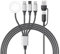 4 in 2 Multi Charging Cable for A-pple Watch Charger, Upgraded Wireless USB C iWatch Charger Fast Charging with Type C/Light-ning Compatible with iWatch Ultra SE 10-1, i-Phone 16-11, Android (4FT)