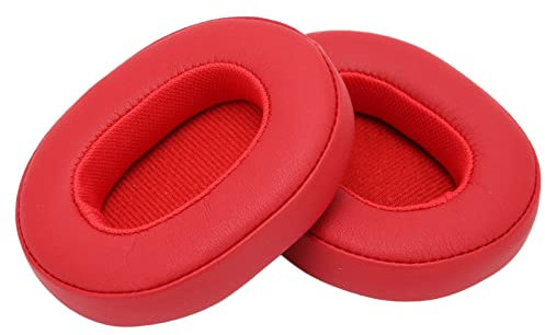 Oreilet Replacement Ear Pads, Headphones Earpad Cushions Ear Cups Cover for Crusher 3.0 Wireless Earphones; for Hesh3 Earphones (Red)