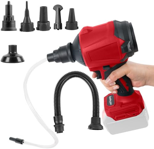 TALOEYH - Mini Jet Dry Blower Fan Compatible with Mi-lw-au-kee 18V Battery, 40000RPM Cordless Portable Handheld Turbo Jet Fan Blowers for Car, Leaf Blower, Cleaning, Camping (Battery not Included)