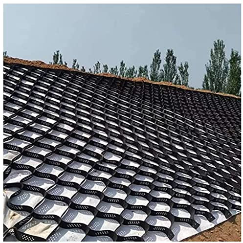 Rejilla estabilizadora de grava robusta para base de suelo/pavimento, rejilla flexible y escalable, fácil de instalar y cortar, ideal para calzadas y paisajismo