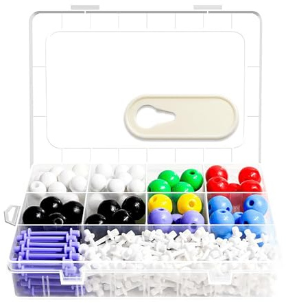 Modelos Moleculares Quimica Organica,Científica Atomía Atomizador Enseñanza Set,Kit De Estructura Orgánica Inorgánica para Maestros Estudiantes Científico Clase de Química