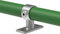 Fenau | Mittelstütze-Rohrverbinder, Handlaufhalterung/Wandhalterung, Ø 48,3 mm, Temperguss galvanisiert, feuerverzinkt, inkl. Schrauben/gerade