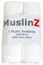 Muslinz Mulltücher, hochwertig, Größe XL, Weiß, 2 Stück