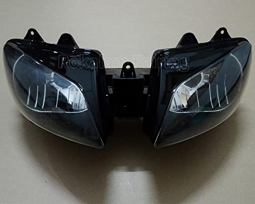 Motorrad Frontscheinwerfer Scheinwerfer für Yamaha YZF R1 1998 1999 YZF-R1 98 99 YZFR1 Scheinwerfer Lampe Leuchtturm Teile